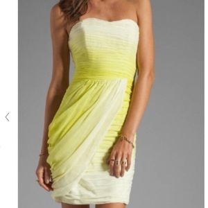 🛍ombre orange cocktail silk dress 👗